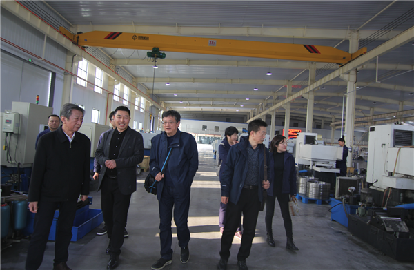 中國軸承工業協會領導蒞臨參觀博盈軸承