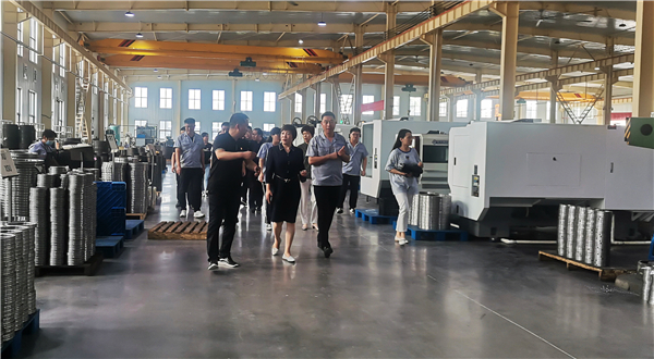 宜陽縣委副書記、縣長候選人張麗娟前往洛陽博盈軸承調研工作